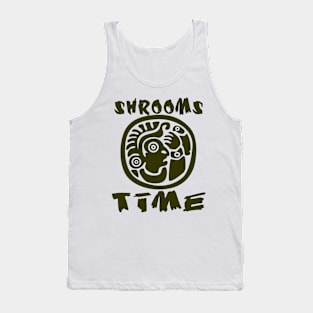 Shrooms Time Pilze Zeit Indianer Geschenk Shirt 1 Tank Top